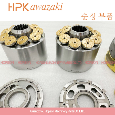 HPV35 HPV55 굴착기 유압 펌프는 HPV75 HPV95 HPV132 HPV140 HPV160 PC60-3/5 PC100-2/5 PC120-3/5 PC200-6/7를 분해합니다